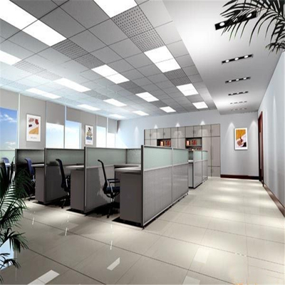 600x600mm एलईडी छत प्रकाश 45W एल्यूमिनियम फ्रेम कार्यालय सतह खत्म: