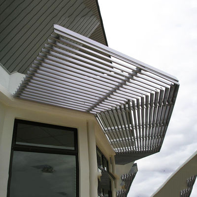 85 मिमी एल्यूमीनियम सन लोवर सांस लेने योग्य बाहरी सन blinds
