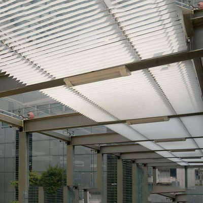 85 मिमी एल्यूमीनियम सन लोवर सांस लेने योग्य बाहरी सन blinds