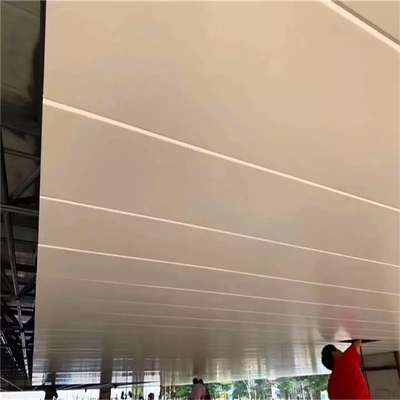 हवाईअड्डे एल्युमिनियम मेटल सीलिंग एच स्ट्रिप 400mm डिसअसेंबल करना आसान