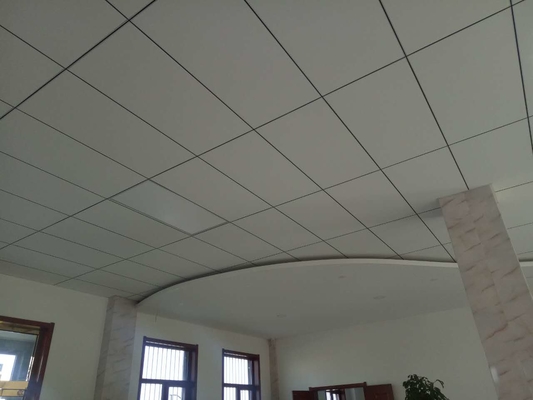 कन्वेंशन सेंटर के लिए 0.5 मिमी मोटाई में 600x600 मिमी एल्यूमिनियम परत