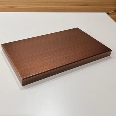 1.5 मिमी मोटाई ठोस एल्यूमीनियम क्लैडिंग पैनल 1600x5000 मिमी