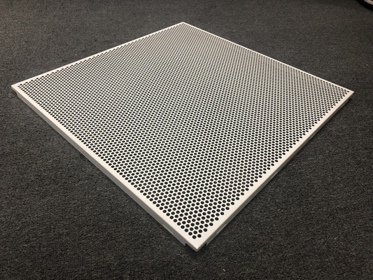 कन्वेंशन सेंटर के लिए एल्यूमिनियम धातु छत में 300x1200 मिमी क्लिप